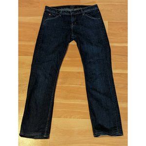 Hudson Women's Jeans Flap Pocket Size 30 Straight Leg Style #W429DHK